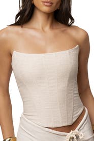 JLUXLABEL Fenix Reversible Linen Corset
