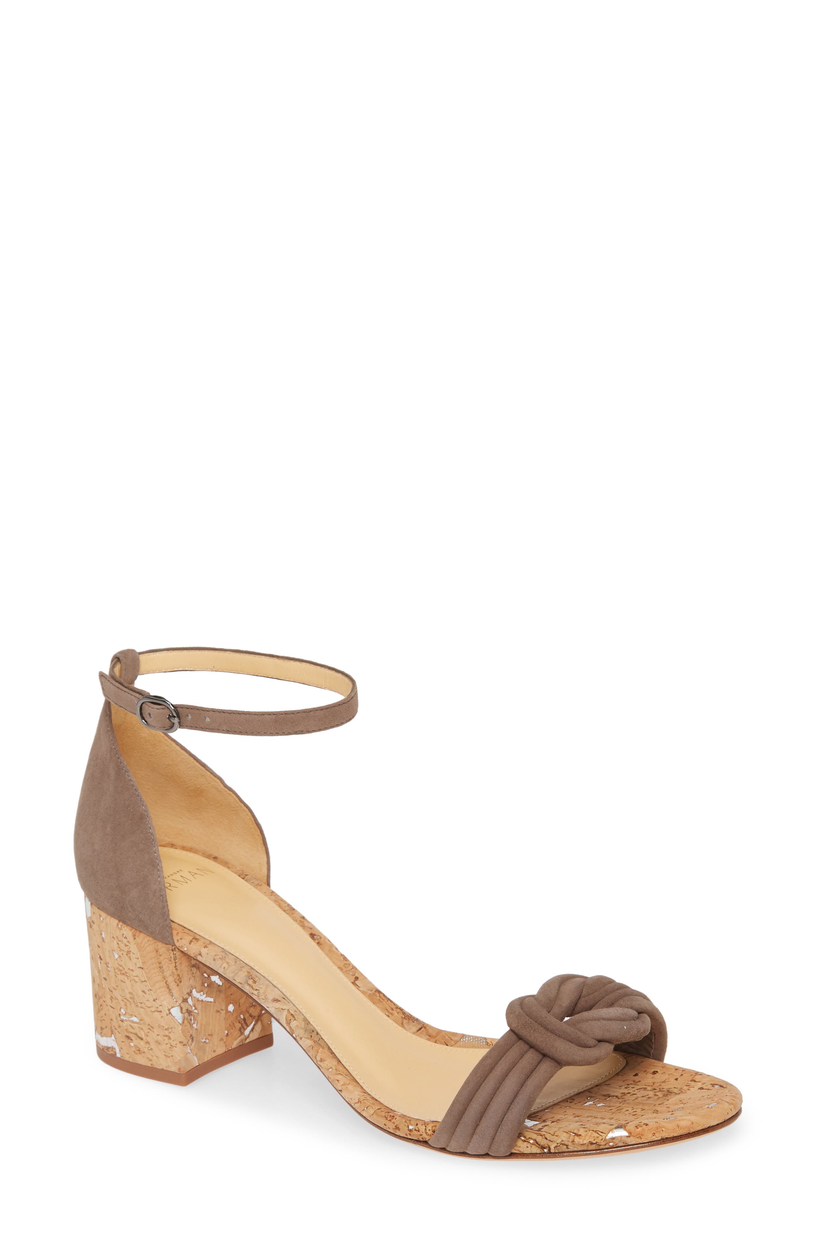 Alexandre Birman Malica Knot Ankle Strap Sandal, Main, color, 