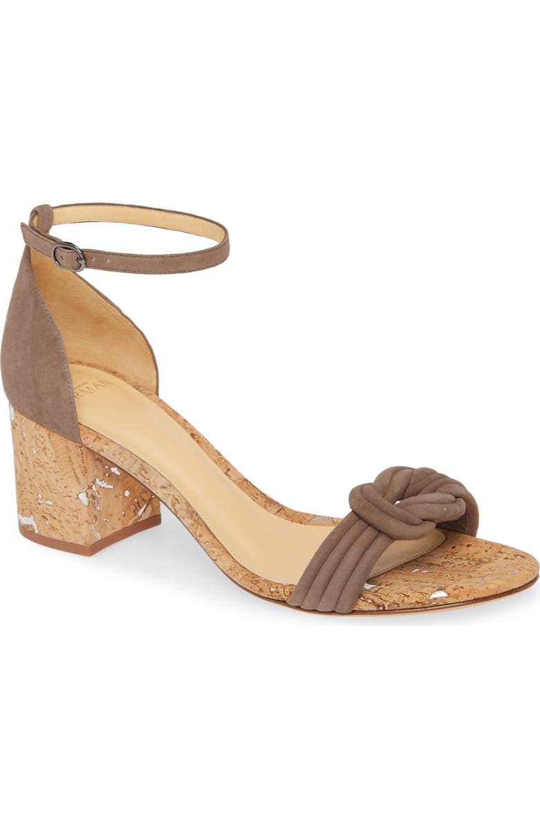 Alexandre Birman Malica Knot Ankle Strap Sandal, Main, color,