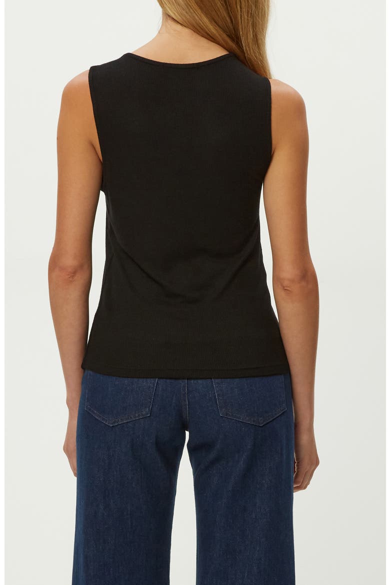 Jojo Doubled Tank, Alternate, color, BLACK
