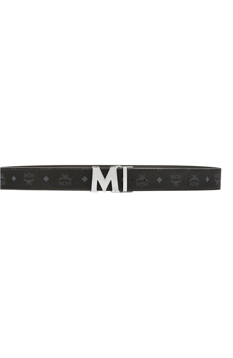 MCM Claus M Reversible Belt 1.75" in Visetos, Alternate, color, 