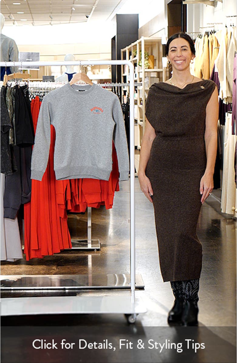 Kids' Shred Cotton Graphic Sweatshirt, sales video thumbnail