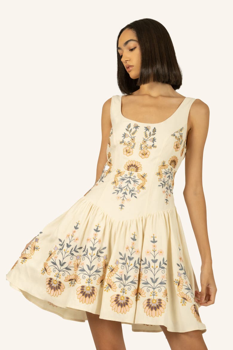 Adley Dress, Alternate, color, Natural Crème