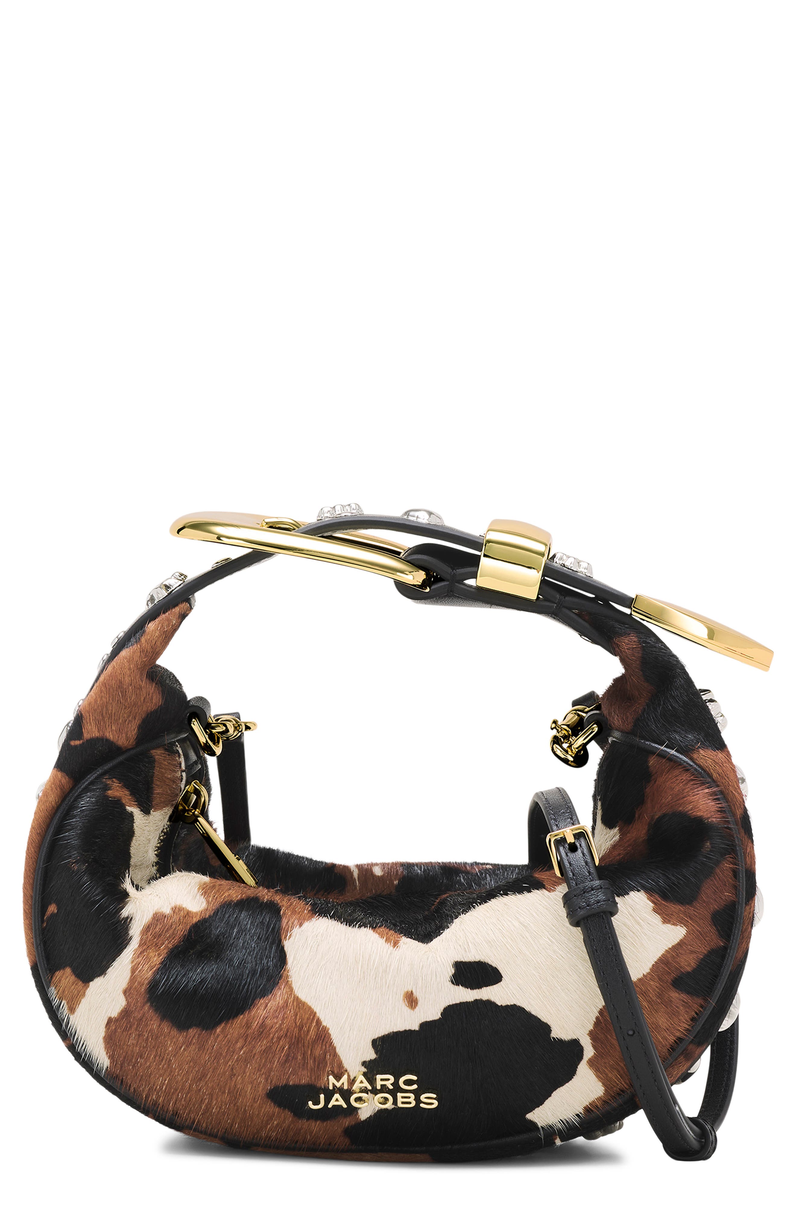 Mini Embellished Party Bag, Main, color, MOCHA MULTI
