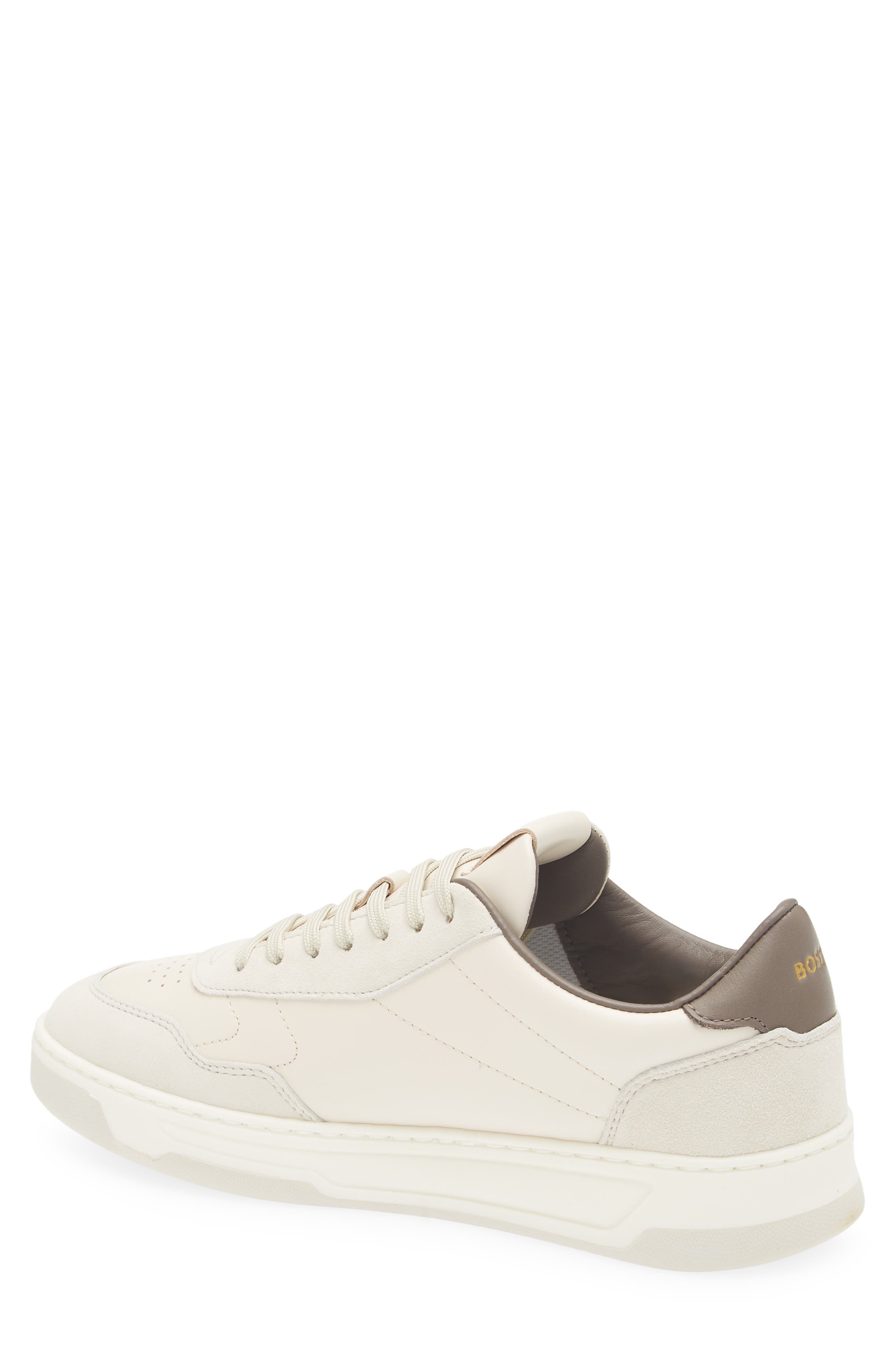 BOSS Baltimore Tennis Sneaker, Alternate, color, Open White