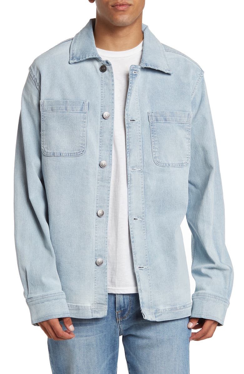 Slate & Stone Workwear Denim Shirt Jacket, Main, color,
