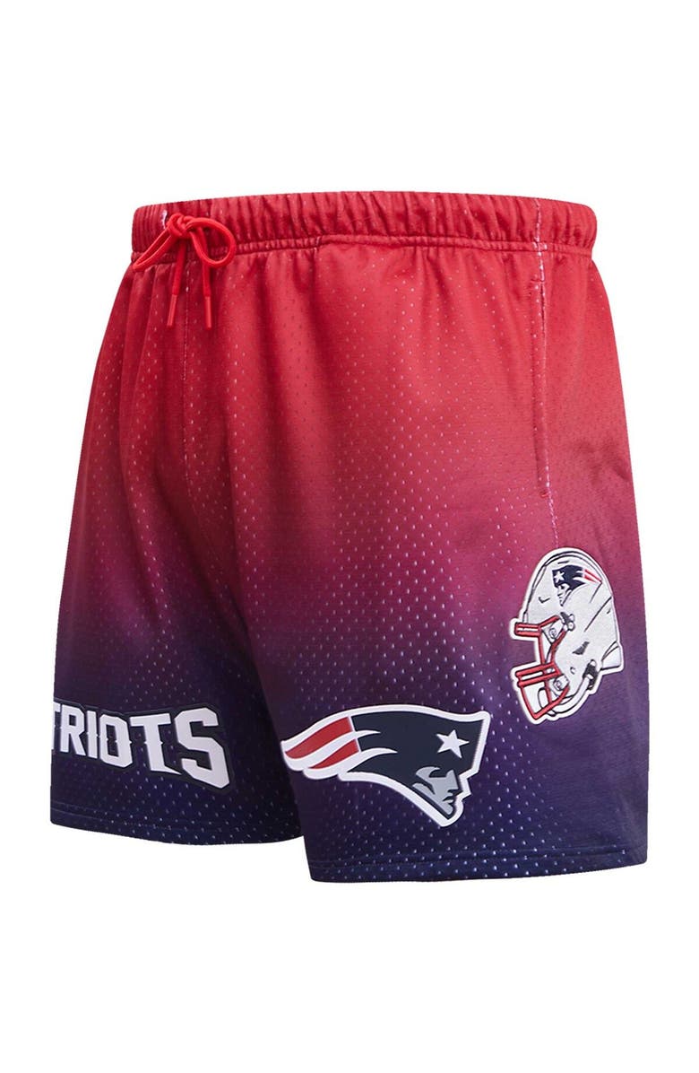 PRO STANDARD Men's Pro Standard Navy/Red New England Patriots Ombre Mesh Shorts, Alternate, color, Navy