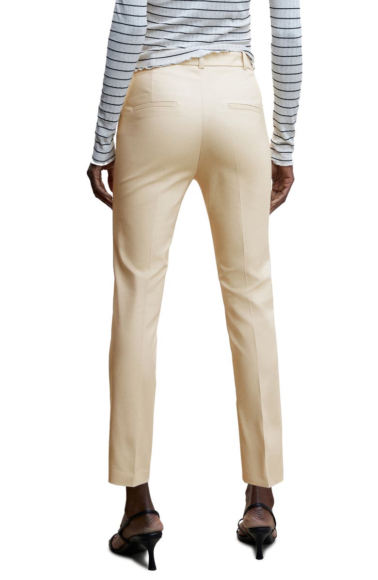 MANGO Slim Fit Trousers, Alternate, color,