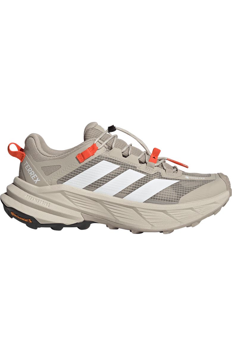adidas Terrex Freehiker SL Gore-Tex<sup>®</sup> Waterproof Hiking Shoe, Alternate, color, Wonder Beige/ White/ Alumina