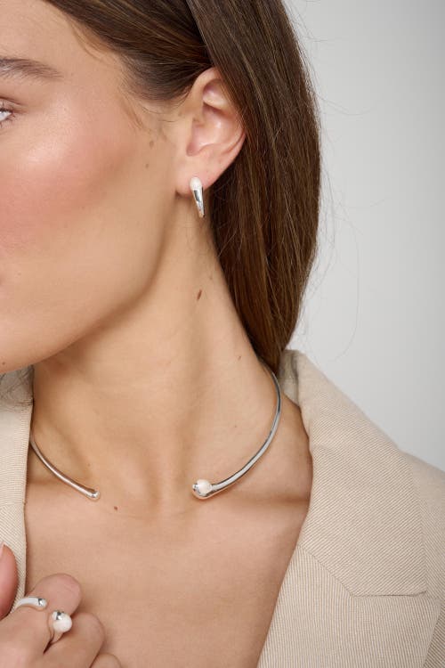 Tutti & Co Oceanic Earrings In Silver
