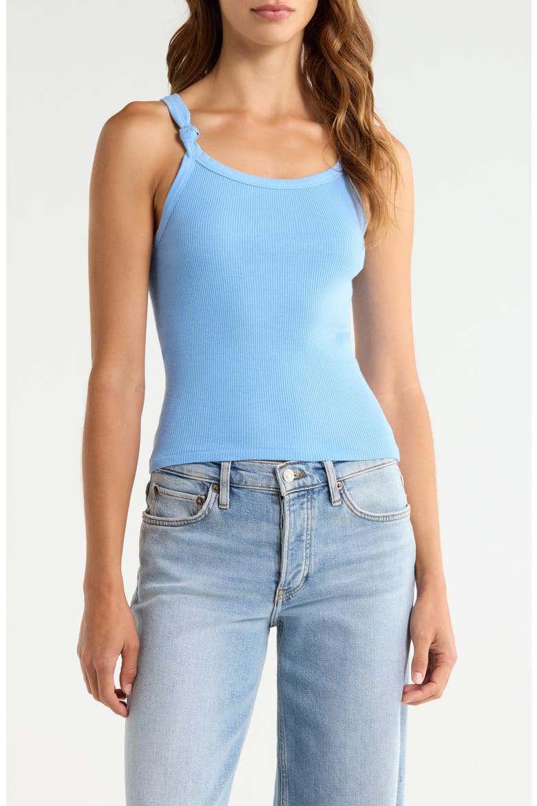 Knotted Rib Tank, Main, color, SEASIDE