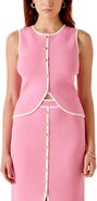 MARSY Contrast Knit Vest