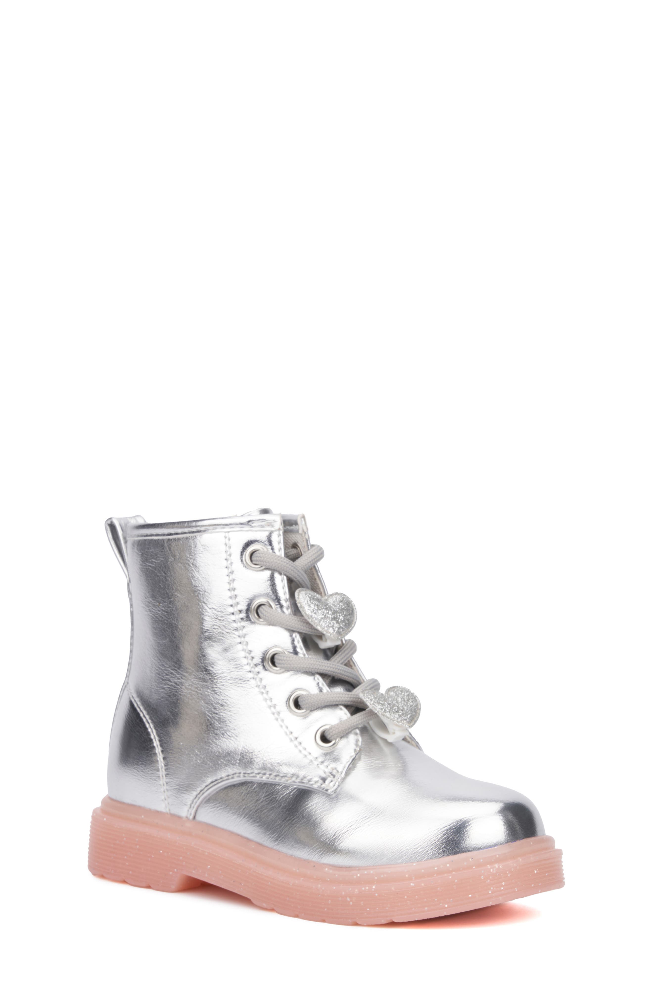 OLIVIA MILLER Kids' Space Case Metallic Boot, Main, color, 