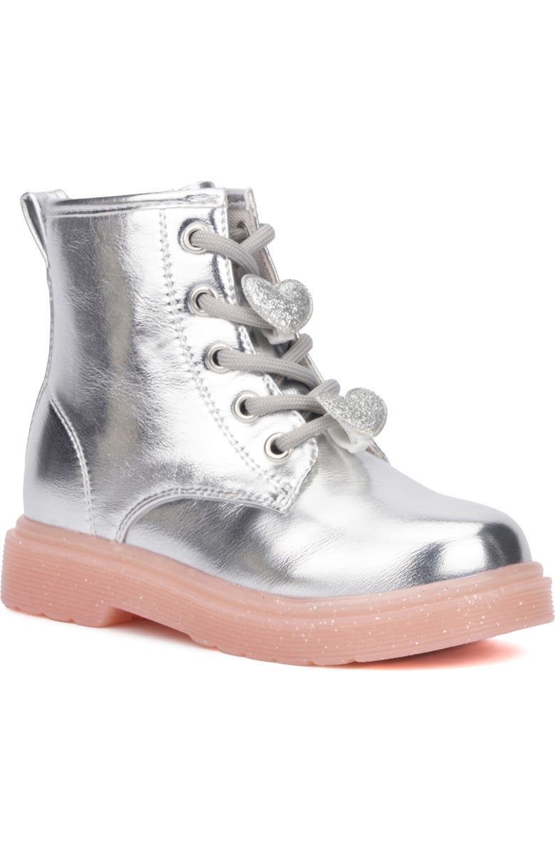 OLIVIA MILLER Kids' Space Case Metallic Boot, Main, color,