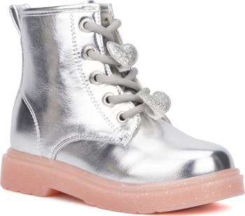 OLIVIA MILLER Kids' Space Case Metallic Boot Nordstromrack
