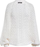 Balmain Dentelle Batwing Cardigan