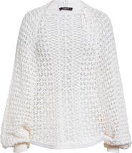 Balmain Dentelle Batwing Cardigan
