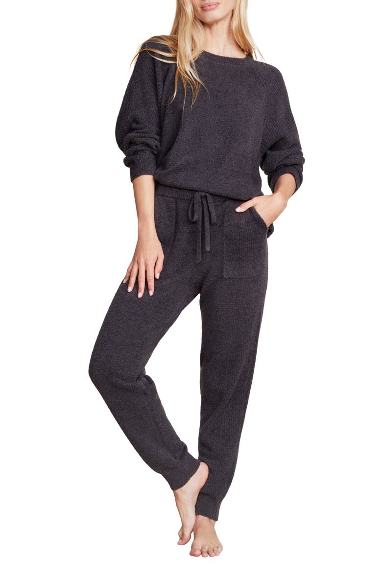 Barefoot Dreams<sup>®</sup> CozyChic<sup>™</sup> Lite<sup>®</sup> Rib Trim Pants, Alternate, color, Carbon