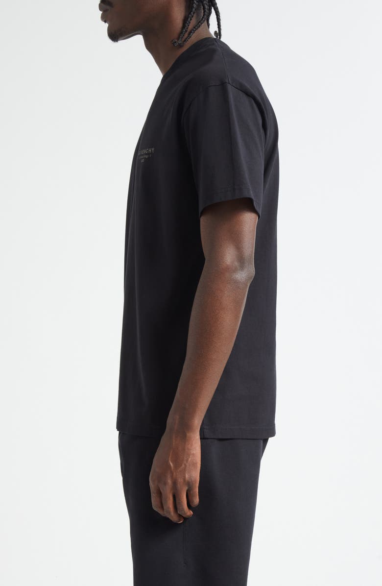 Givenchy Regular Fit Logo T-Shirt, Alternate, color, Black