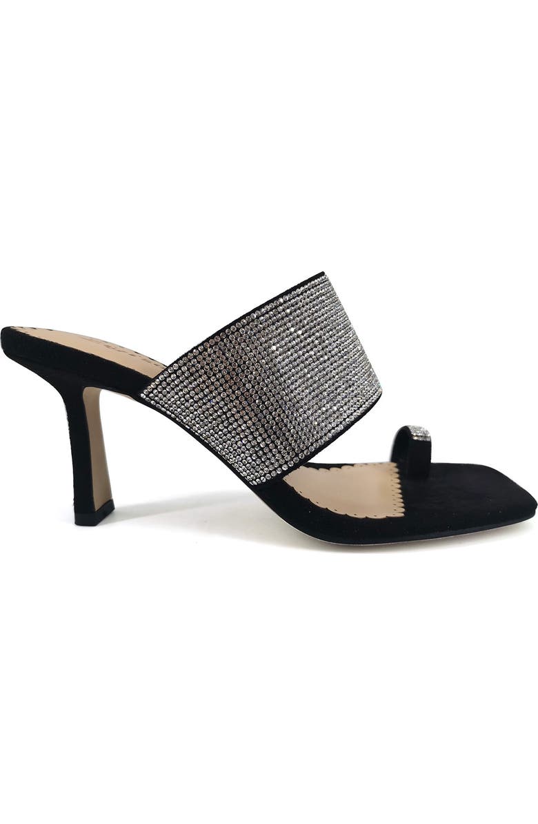 ZIGIny Embellished Toe Loop Stiletto Sandal, Main, color,