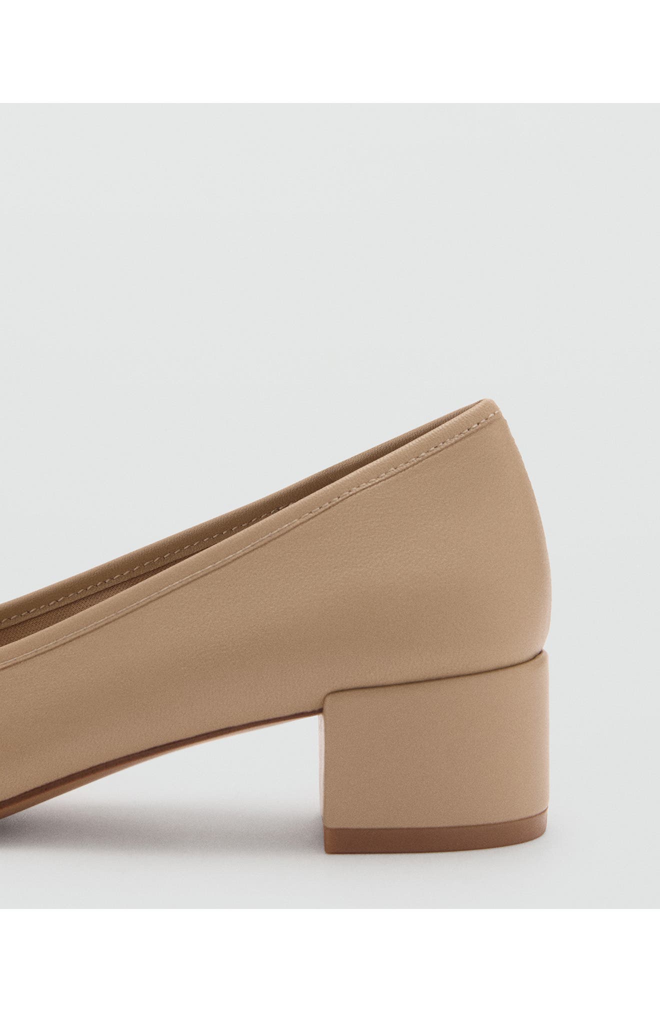 MANGO Ballet Pump, Alternate, color, Caramel
