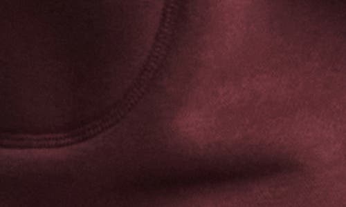 Barefoot Dreams Fleece Track Pants In Burgundy