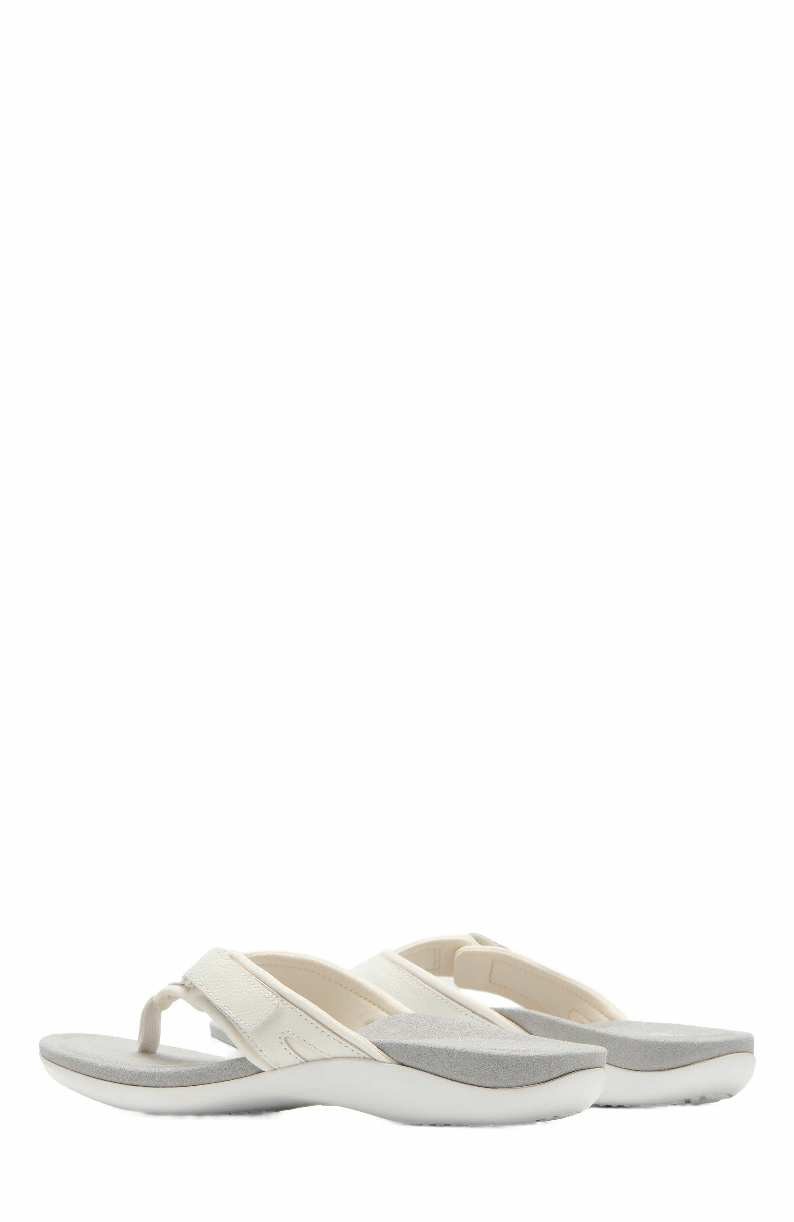 Oasis Sport Flip Flop, Alternate, color, White - Regular