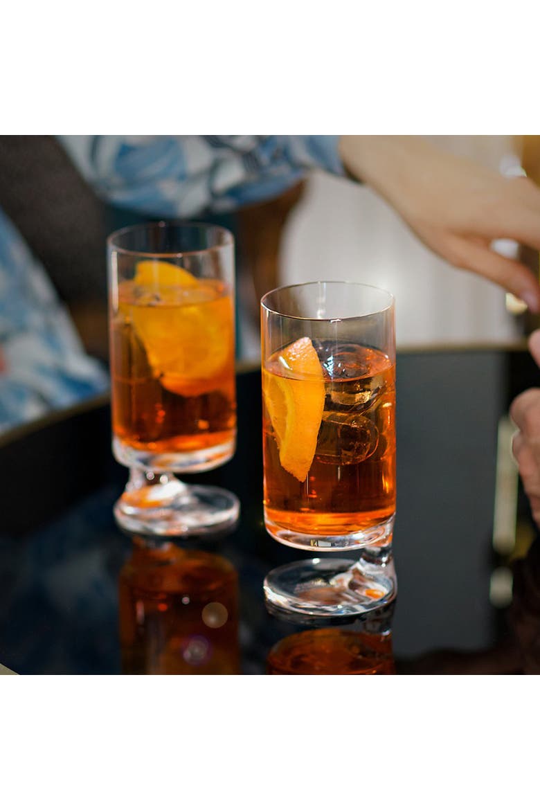 Highball Glass Smoke Set Of 2, Alternate, color, Clear Crystal