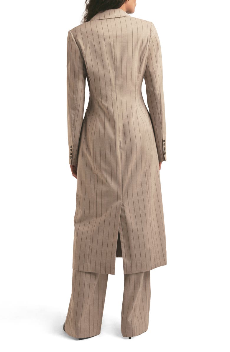 Favorite Daughter The Meyer Double Breasted Longline Coat, Alternate, color,