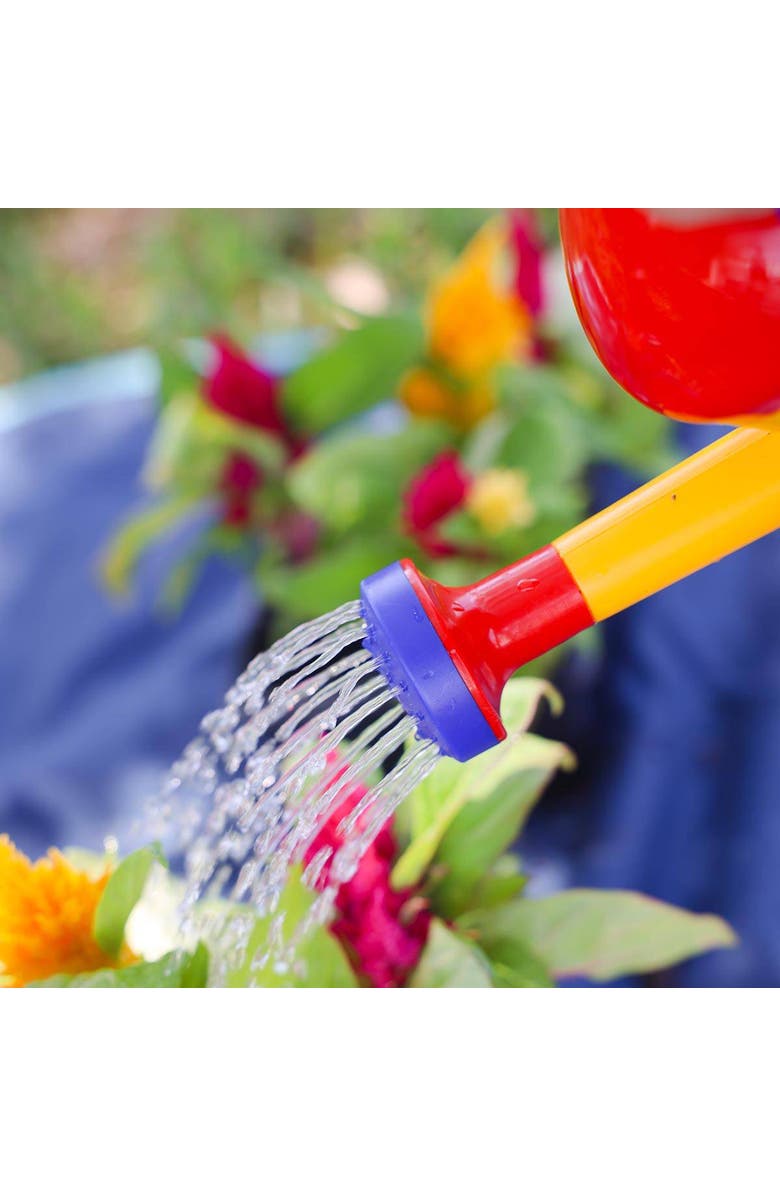 SPIELSTABIL Toddler Outdoor Garden Tools -Classic Yellow Watering Can for Kids Ages 18 Months and Up - 1 Liter Garden Toy Set - Made in Germany, Alternate, color, 