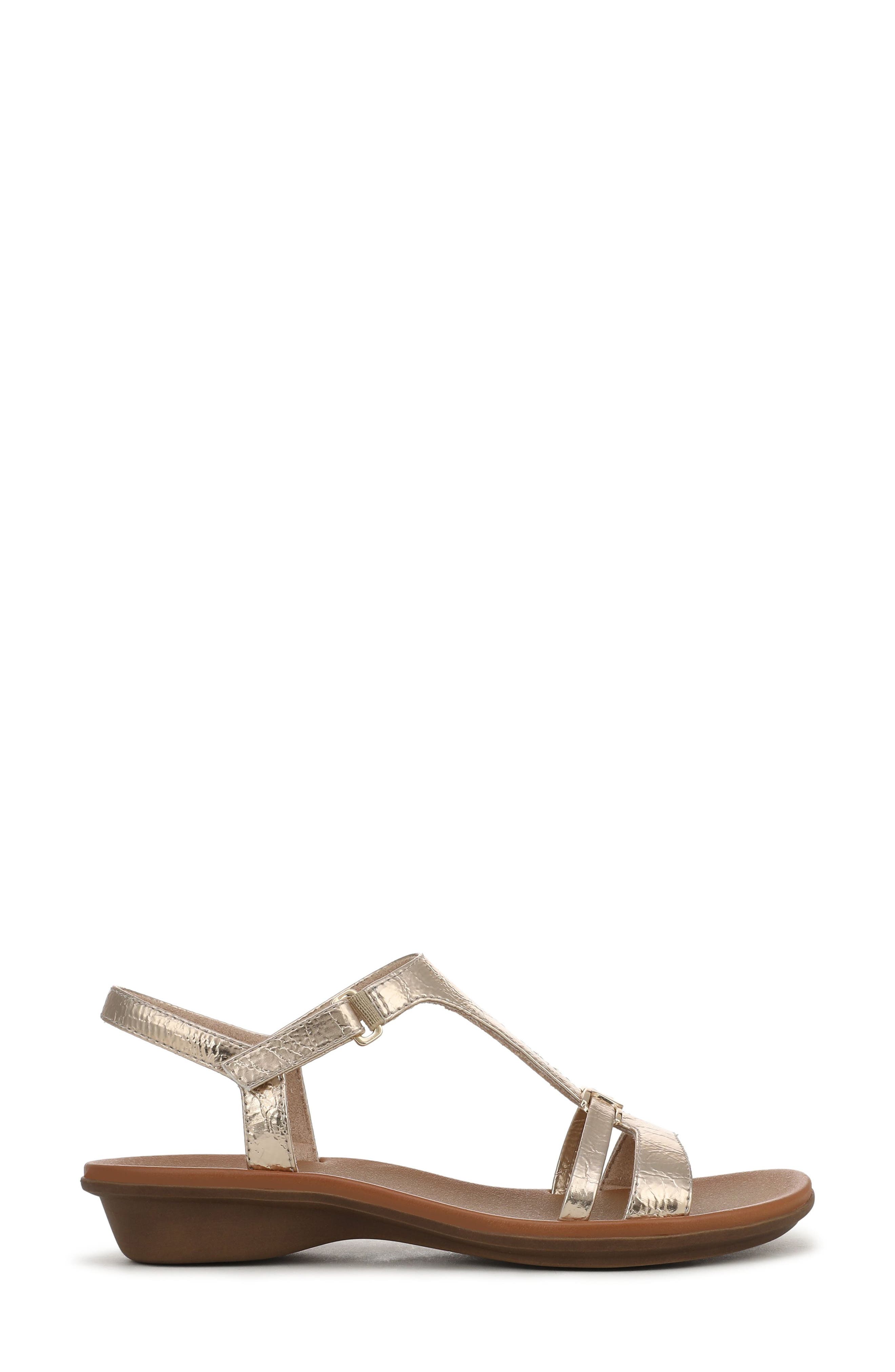 Sofia Sandal, Alternate, color, CHAMPAGNE FAUX LEATHER