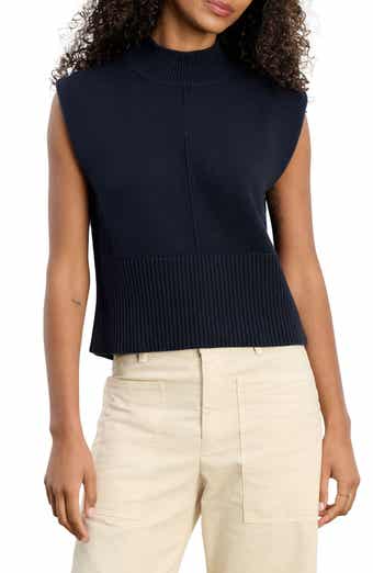 Electra Mock Neck Sweater Vest