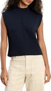 VELVET Electra Mock Neck Sweater Vest