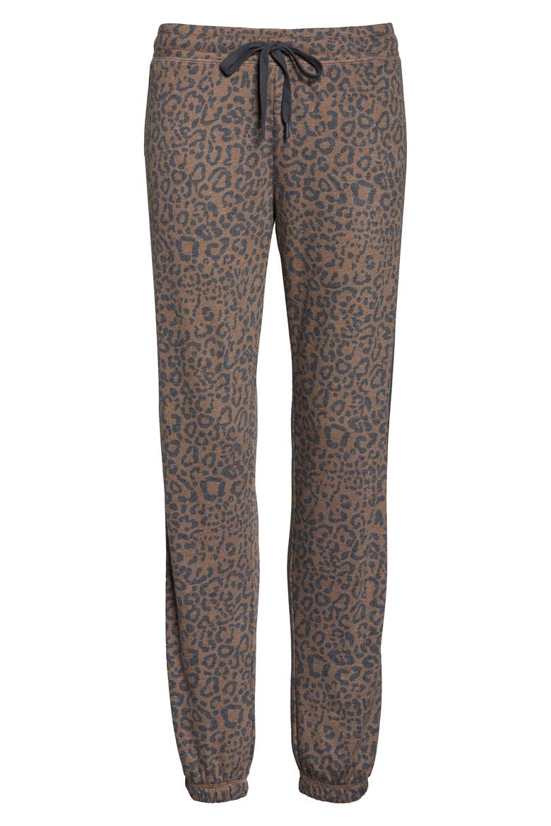 Leo Sport Pajama Pants, Alternate, color, TOFFEE
