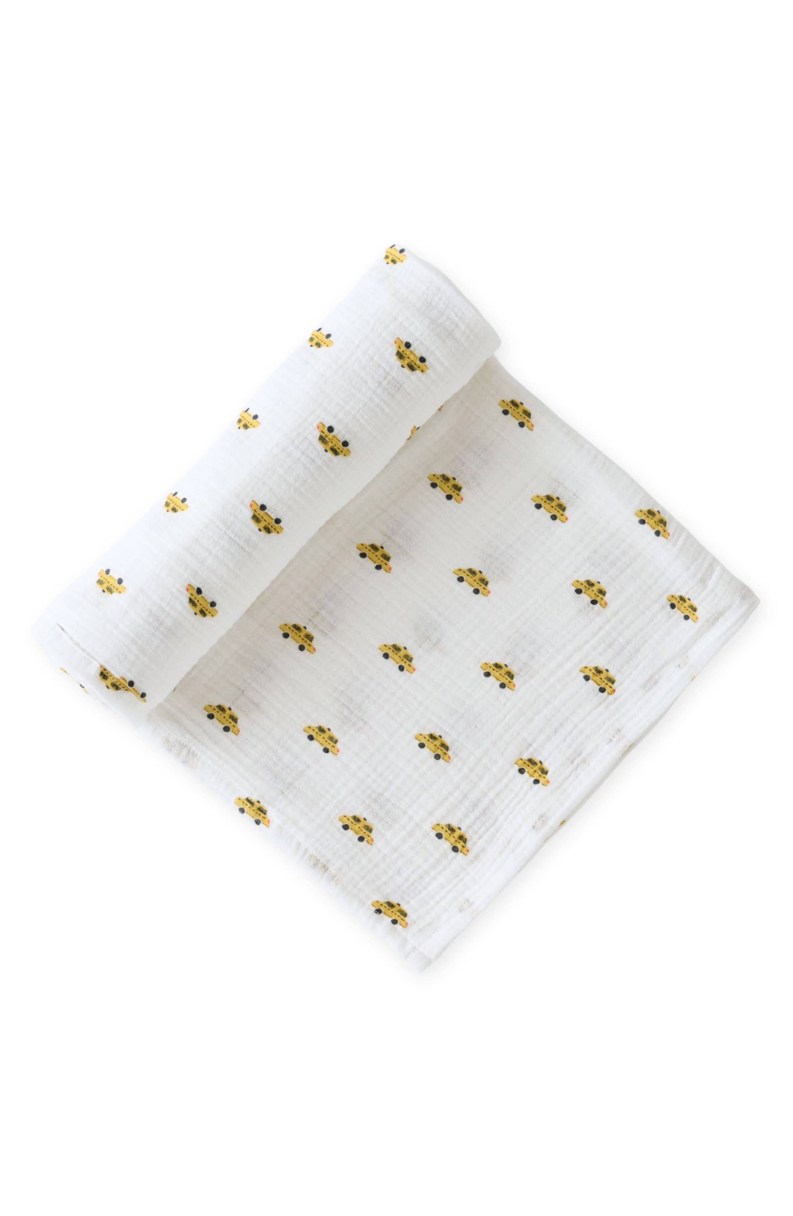 Pehr Celestial Organic Cotton Swaddle in New York Minute 