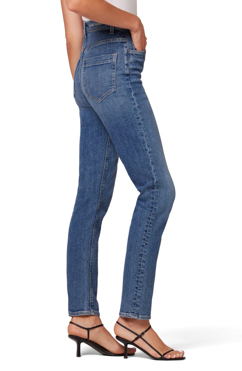 Favorite Daughter The Jordie Super High Waist Straight Leg Jeans, Alternate, color,