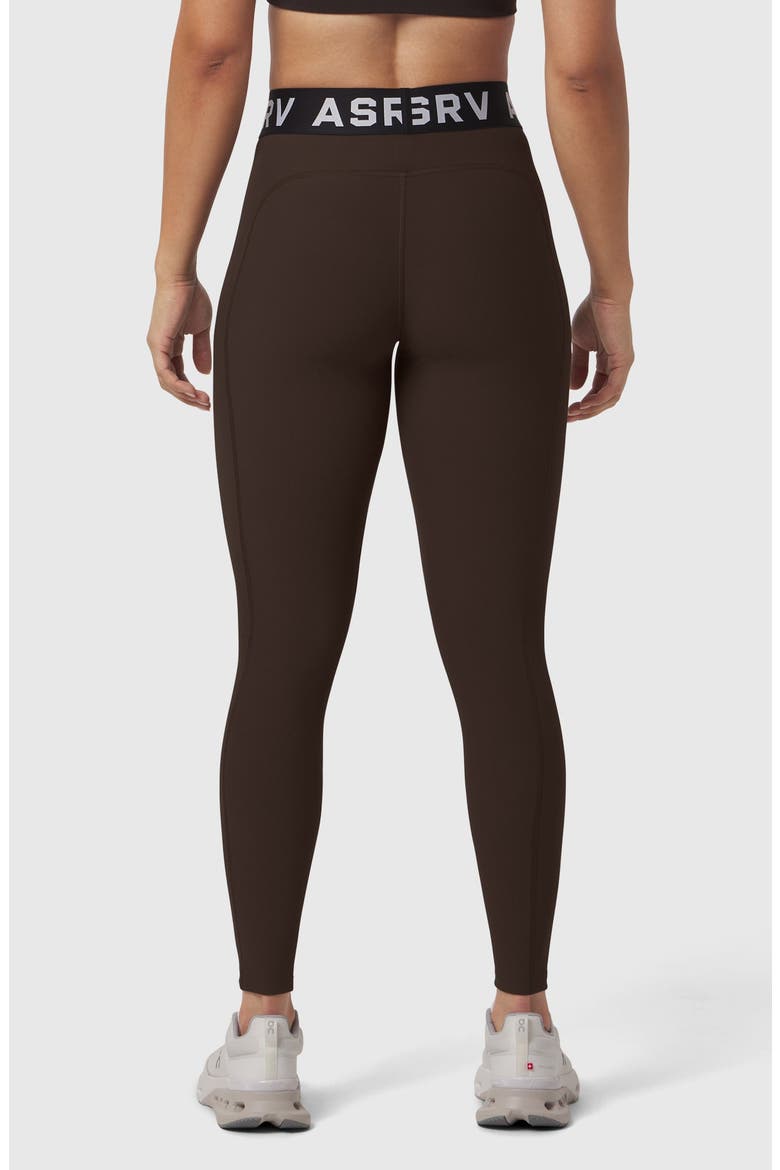 Lycra Ribbed Legging, Alternate, color, Dark Earth