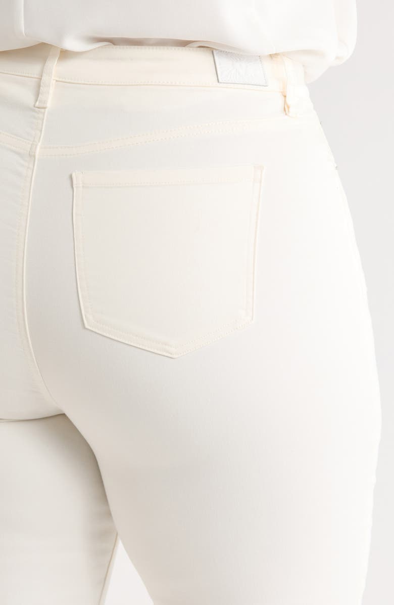 Anne Klein Leo Straight Leg Jeans, Alternate, color, White Dove