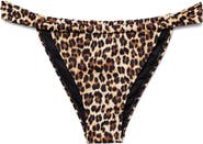 MANGO Leopard Bikini Bottoms