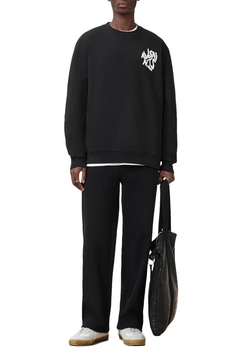 Orlando Logo Graphic Sweatshirt, Alternate, color, JET BLACK