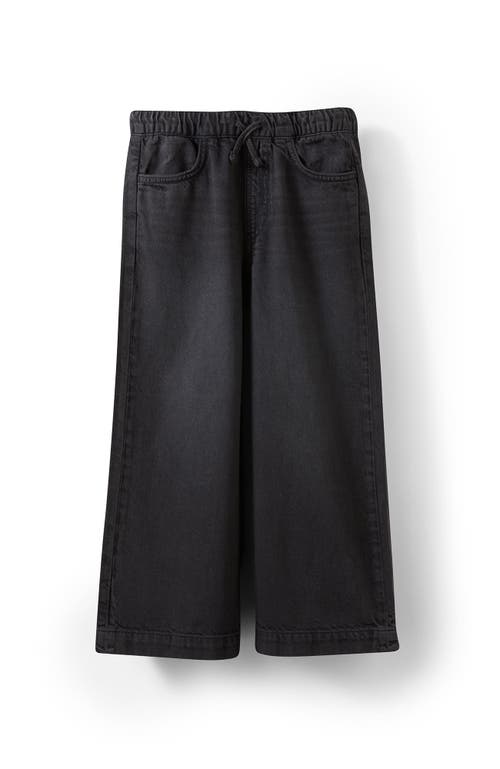 Shop Cotton On Kids Kid's Kaity Wide Leg Jean In Balmoral Black