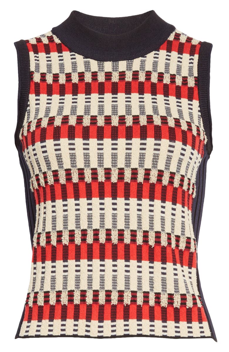 Rosetta Getty Geometric Pattern Textured Shell, Alternate, color,