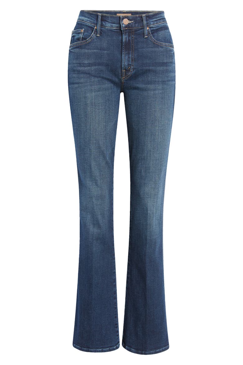 The Double Insider High Waist Bootcut Jeans, Alternate, color, LUST FOR LIFE