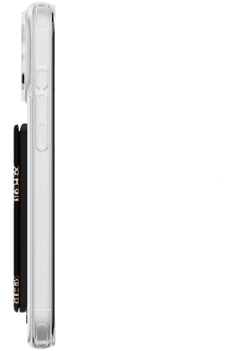 Magnetic Phone Wallet, Alternate, color, Brown Multicolor