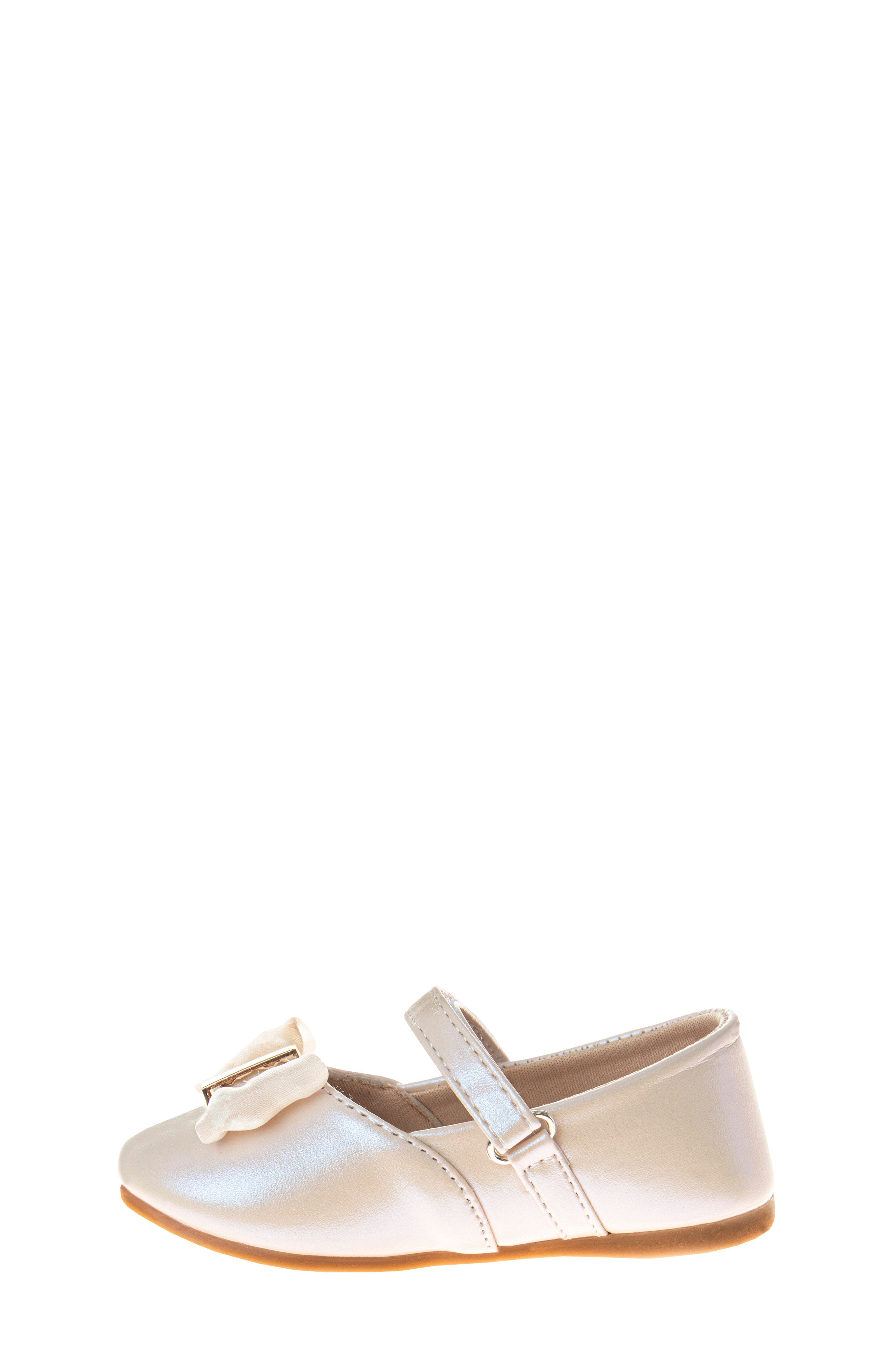 Kids' Mary Jane Flat, Alternate, color, BEIGE PEARL