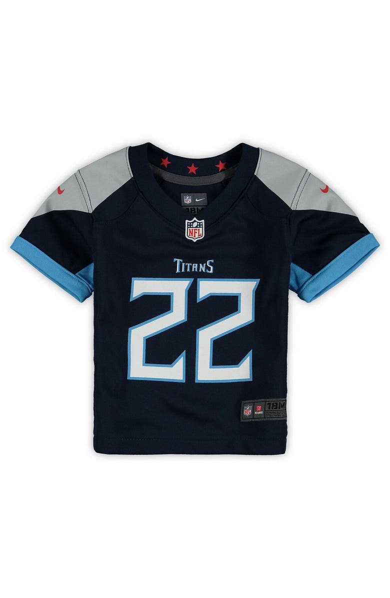 Nike Infant Nike Derrick Henry Navy Tennessee Titans Game Jersey, Alternate, color,