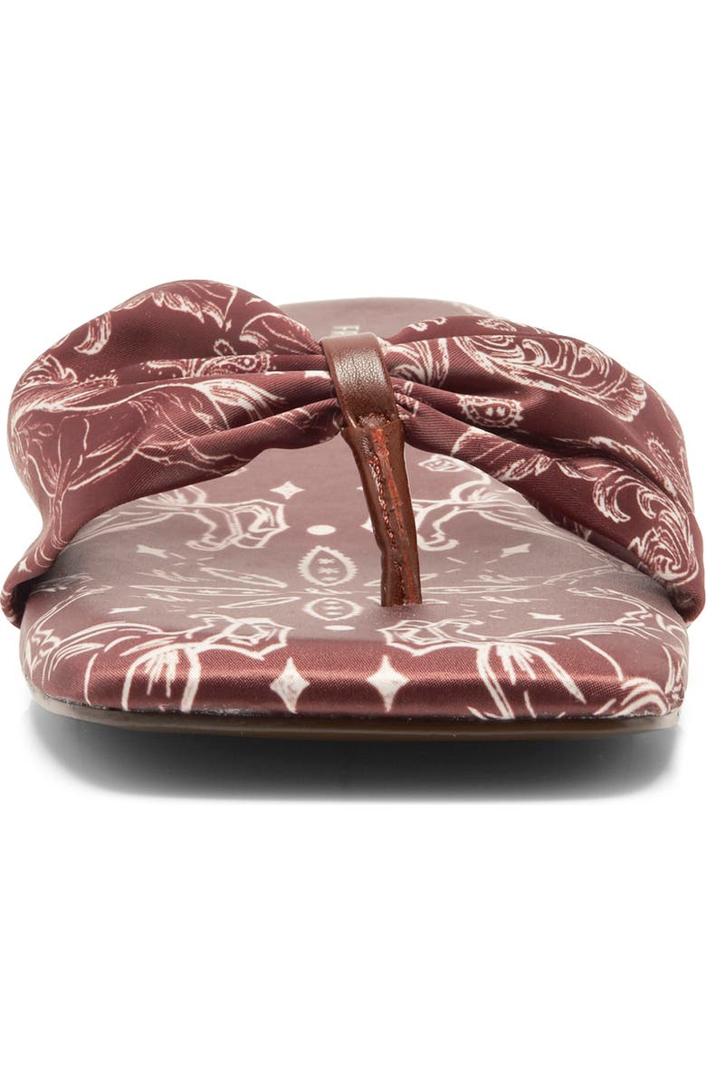 Free People Tia Print Slide Sandal, Alternate, color,