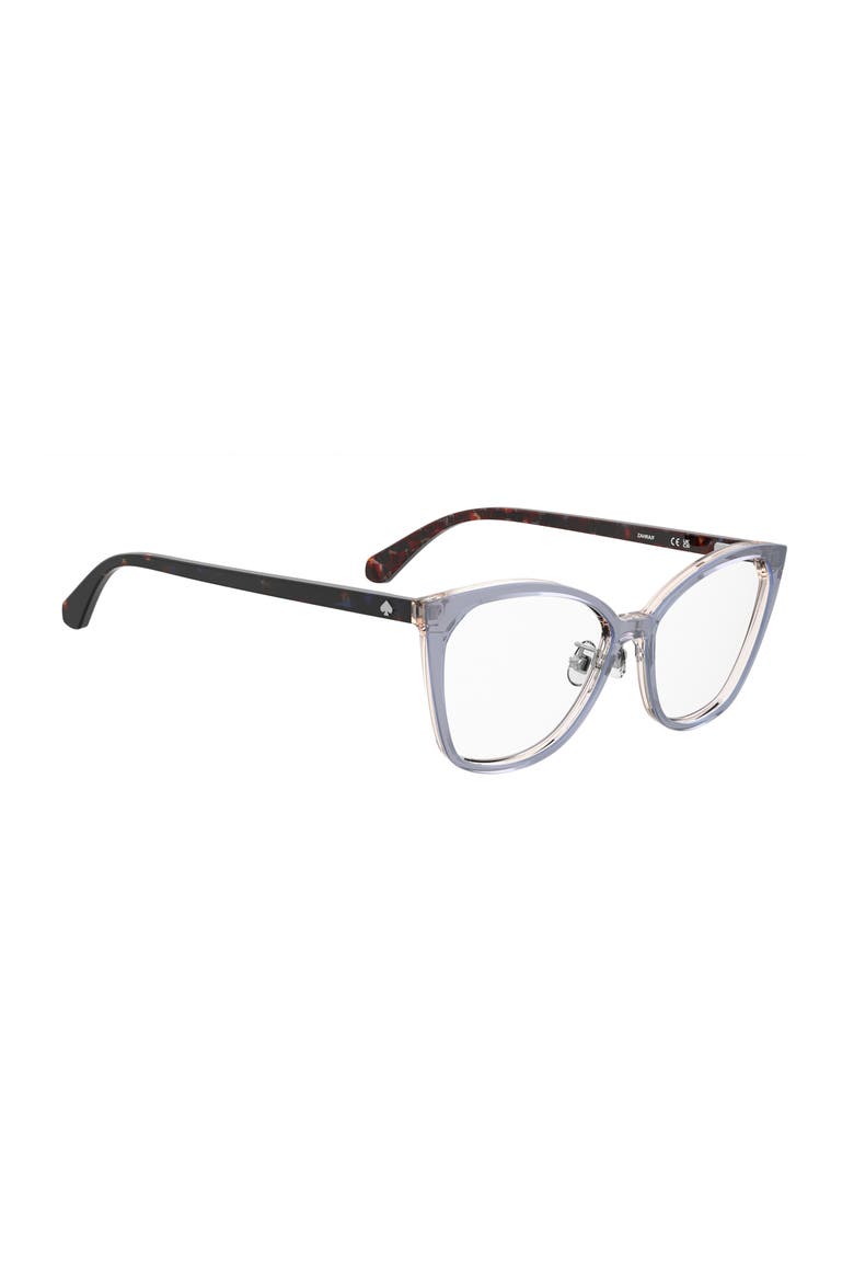 zahra 55mm cat eye optical glasses, Alternate, color, GREY BEIGE
