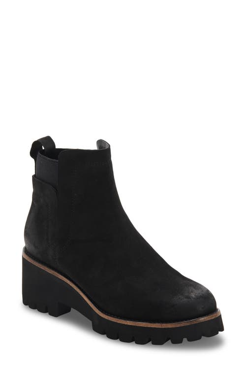 Blondo Danika Waterproof Bootie in Black Nubuck 