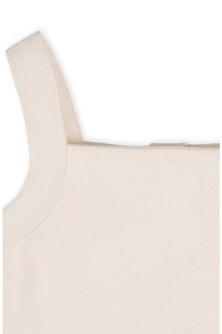 Kids' Organic Knit Tank Sundress with Flounce, Alternate, color, Bluebell and Natural